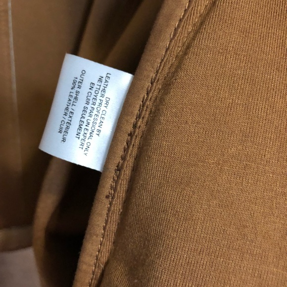Lamarque - Tan Leather Jacket - Picture 6 of 6